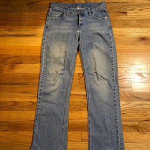 VINTAGE M2F BLUE BOOTCUT DENIM JEANS SZ 26/6